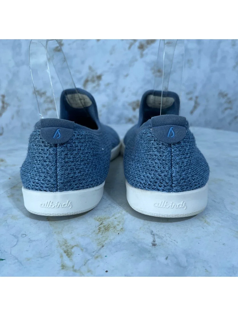 Allbirds Tree Loungers Women's Size 7 Shoes Blue Slip On Comfort Casual Sneakers
